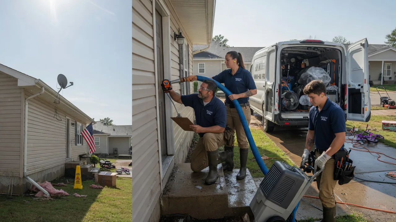 Ceiling Water Damage Restoration in Center Junction, IA near me